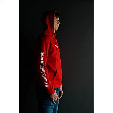 Толстовка "#топизабелогорье" красная